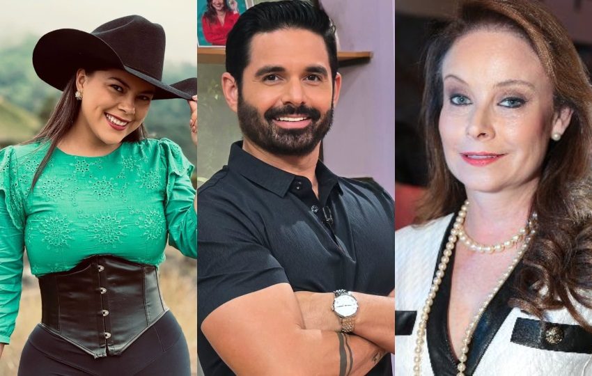 Doralis Mela, Robín Durán y la diputada Paulette Thomas. Fotos: Instagram / Archivo