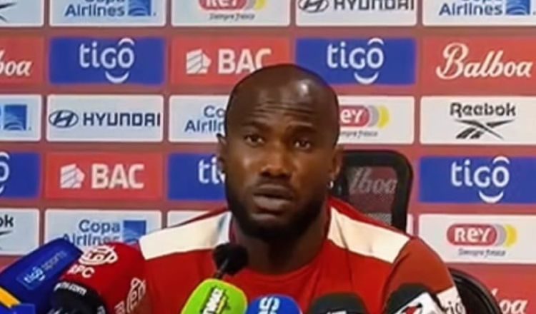 Cecilio Waterman, delantero de Panamá. Foto: Instagram