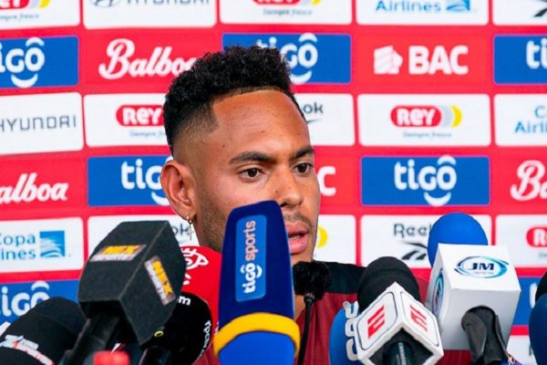 Ismael Diaz, jugador de Panamá. Foto: FPF