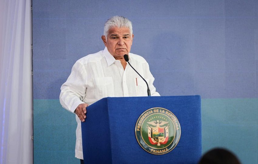 José Raúl Mulino, presidente de Panamá. Foto: Cortesía