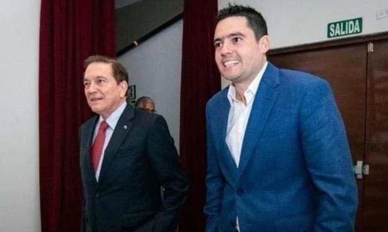  Laurentino Cortizo y José Gabriel Carrizo. Foto: Cortesía