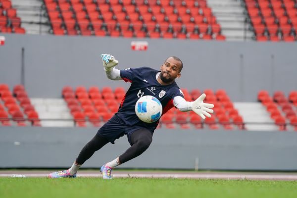 Luis 'Manotas' Mejía, portero de la selección de Panamá. Foto: FPF