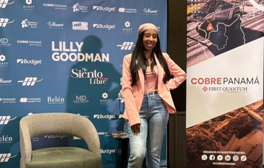 La cantante Lilly Goodman. Foto: Cortesía