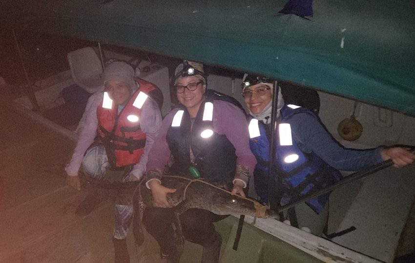 Investigadores en plena faena de campo. Foto: Cortesía