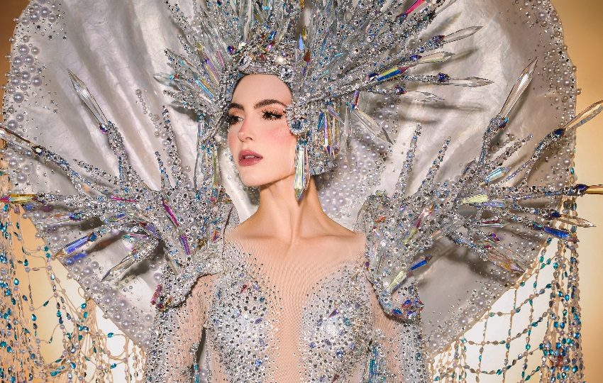 Stephany Abasali se convirtió en una deidad marina. Foto: Maikol Gutiérrez 