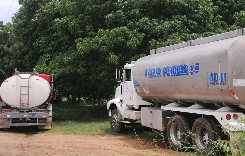 El Ministerio de Salud será responsable de analizar las muestras y certificar cuándo el agua es segura nuevamente para consumo humano. Foto. Thays Domínguez