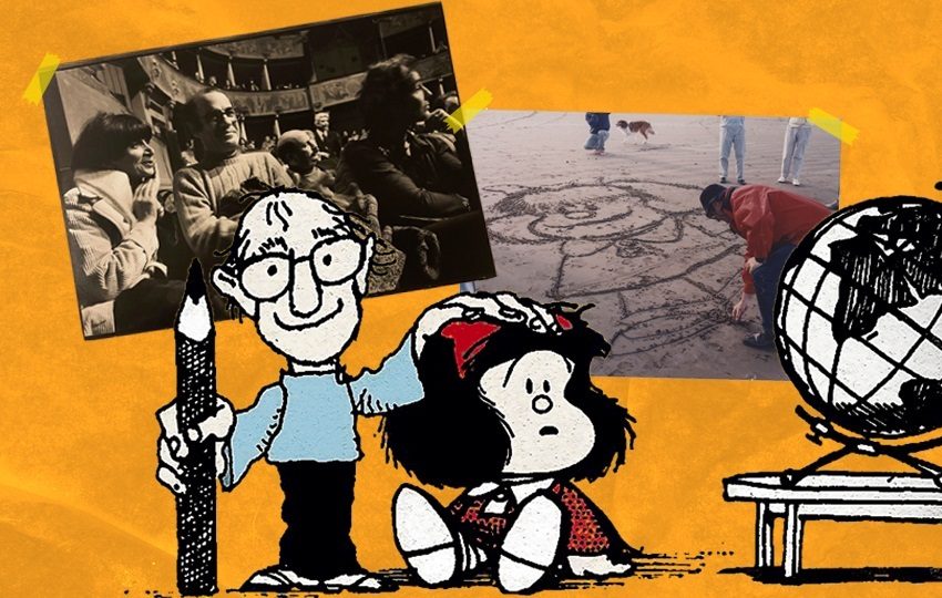 'Quinografía' recorre la vida, la obra y el mundo afectivo de Quino. Fotos: Cortesía