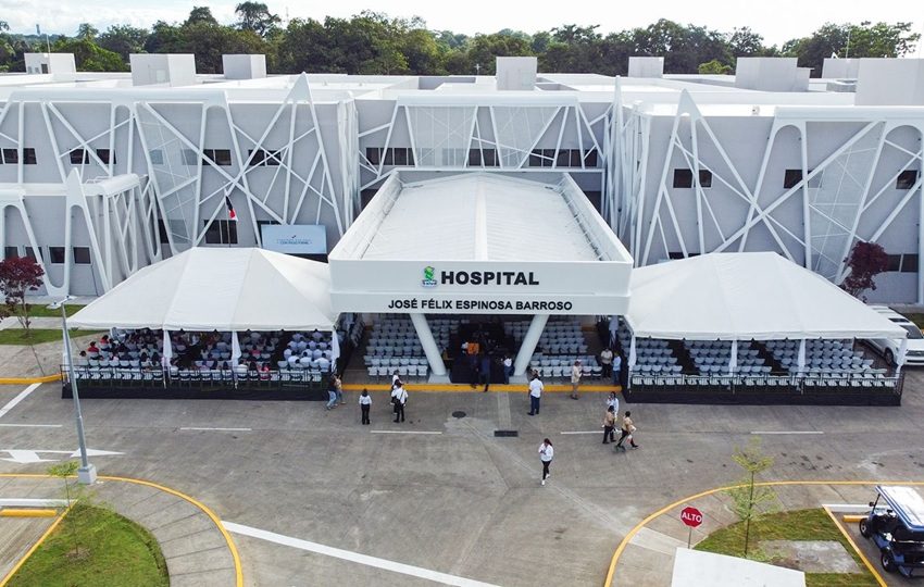 El hospital de Bugaba permaneció 13 años en abandono. Foto: Cortesía