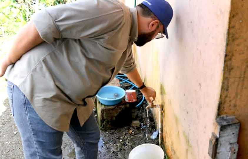 Se visitó la comunidad de Juan Gallego en Portobelo. Foto Diómedes Sánchez S.