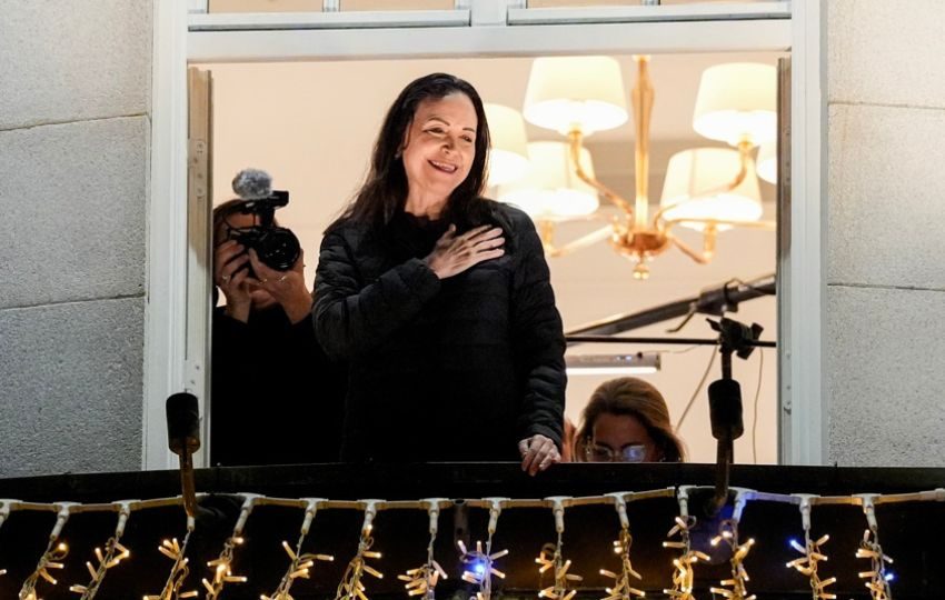 La líder opositora, María Corina Machado. Foto: EFE