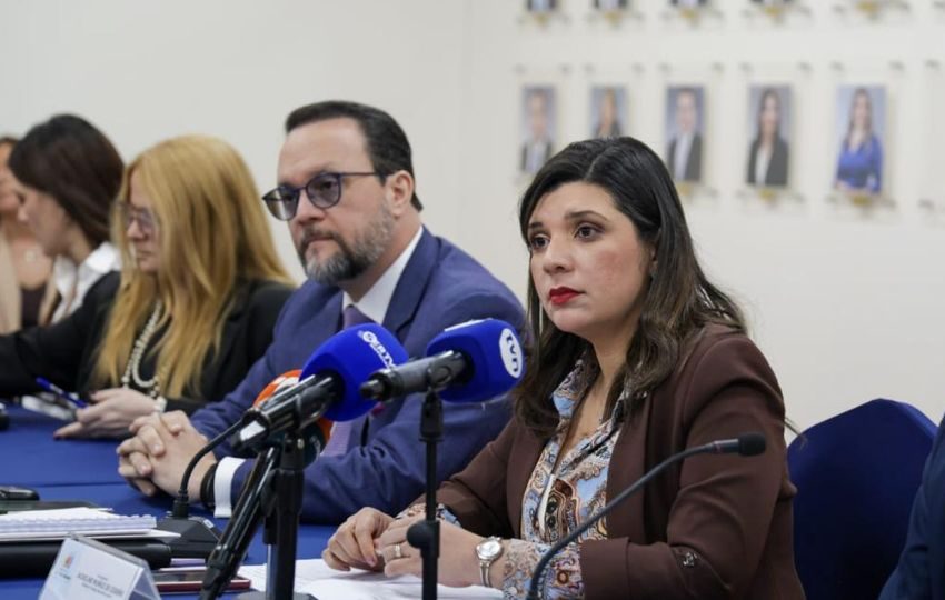 La ministra de Trabajo, Jackeline Muñoz. Foto: Cortesía