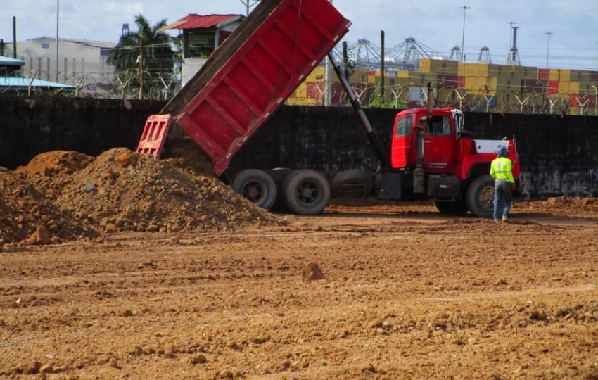 Preparación del terreno. Foto: Diomedes Sánchez