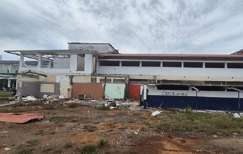 A partir del próximo año lectivo todos los estudiantes del colegio Manuel María Tejada Roca asistirán a clases de manera presencial, poniendo fin al esquema mixto que se ha venido utilizando. Foto. Thays Domínguez