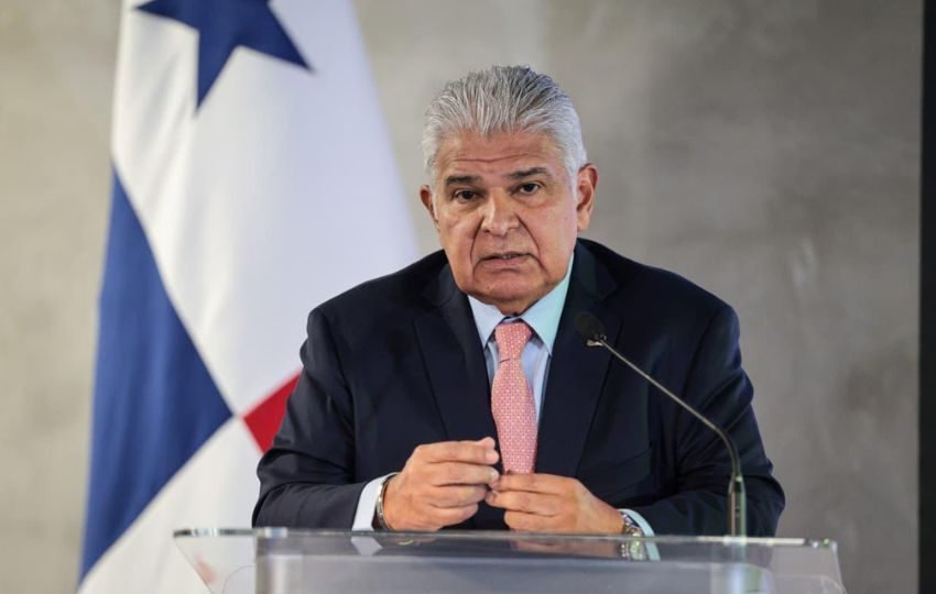 Presidente José Raúl Mulino. Foto: Archivo