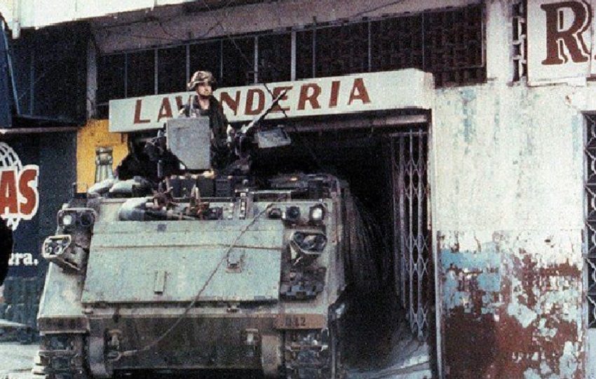 El 20 de diciembre de 1989 en la madrugada unos 26.000 soldados del ejército más poderoso del mundo invadieron Panamá. Foto: Archivo