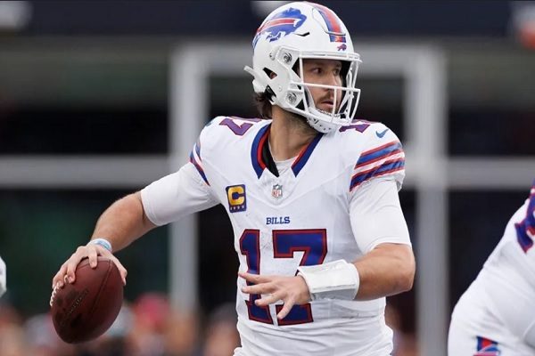 Josh Allen es mariscal de campo de los  de Buffalo Bills. Foto: EFE