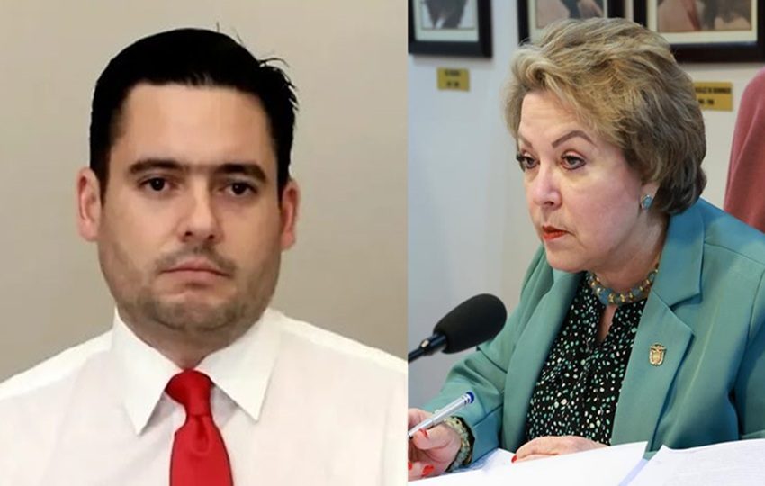 El recurso de Gaby está en la oficina de María Eugenia López. Foto: Cortesía