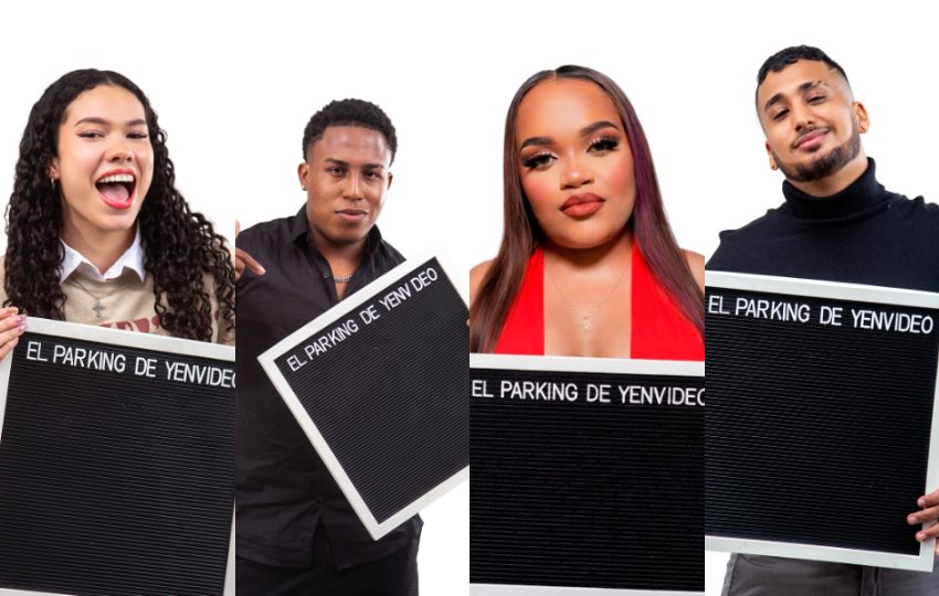Yiyi, David, 'La Gran Leidy' y Musulini. Fotos: Instagram / @parkingdeyenvideo