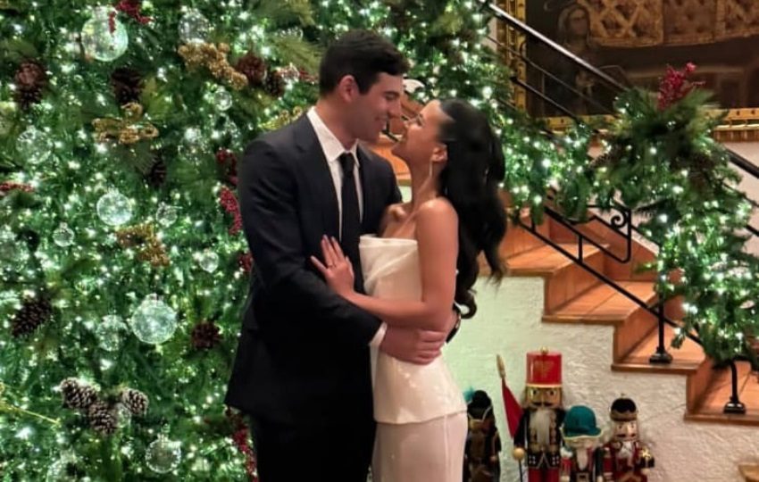 Carlos Pérez y Julianne Roux. Foto: Instagram / @juliannerouxm