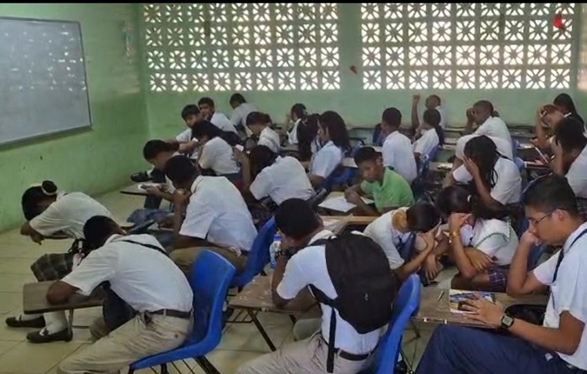 El Meduca reiteró el llamado a estudiantes y acudientes a asumir este proceso con responsabilidad y compromiso, como una oportunidad clave para culminar satisfactoriamente el año académico. Foto. Diómedes Sánchez