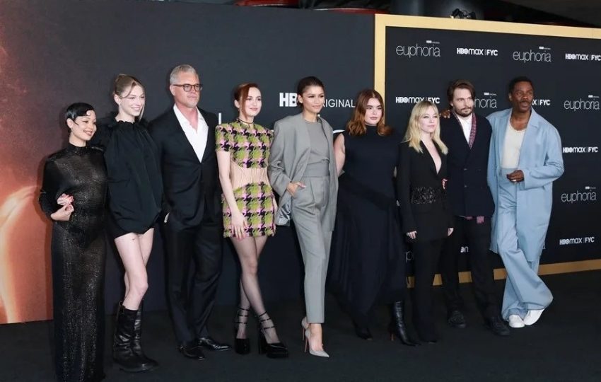 Reparto de 'Euphoria'. Foto: EFE / EPA /David Swanson