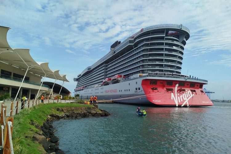 El Brillant Lady, inició operaciones en agosto de 2025, cuenta con 16 pisos, 1,408 cabinas y 277.20 metros de longitud. Foto. Diómedes Sánchez