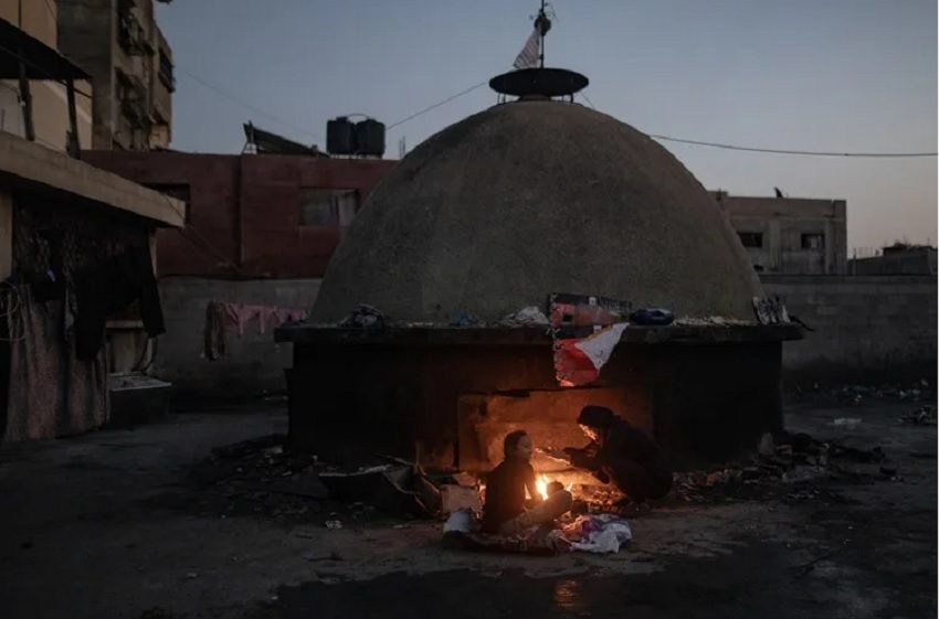Imagen de archivo del campo de refugiados de Khan Yunis, en el sur de la Franja de Gaza. Foto: EFE/EPA/Haitham Imad