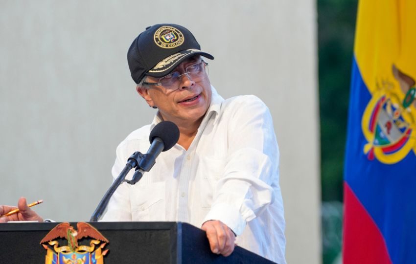 Presidente de Colombia, Gustavo Petro. Foto: EFE