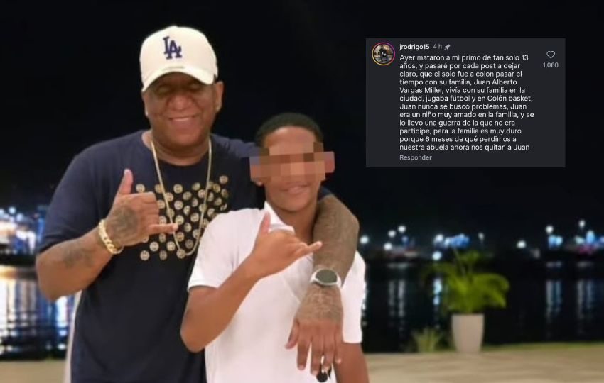 Jr. Ranks e hijo, Juan Vargas. Foto: Instagram / @jrranksoficial