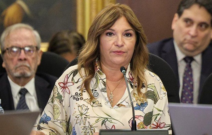 La primera dama, Maricel de Mulino. Foto: Cortesía