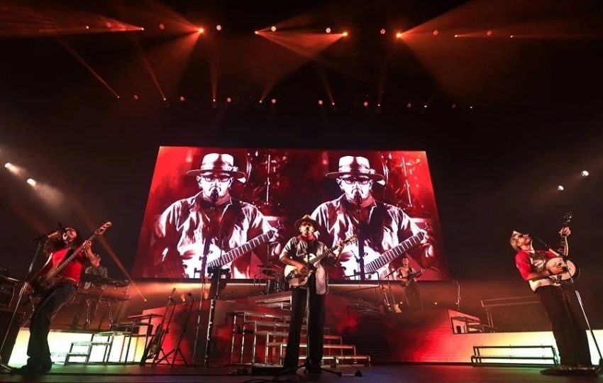Integrantes de la banda colombiana Morat en San Juan (Puerto Rico). Foto: EFE / Thais Llorca
