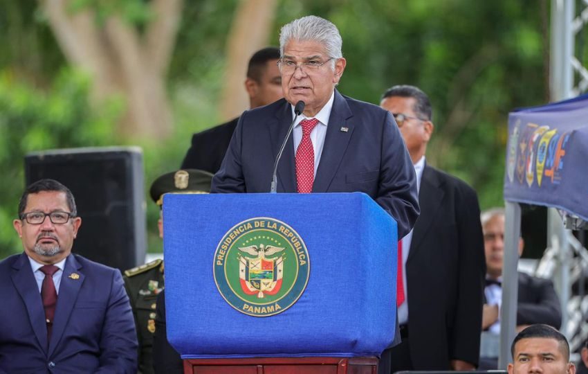 José Raúl Mulino, presidente de la República. Foto: Cortesía