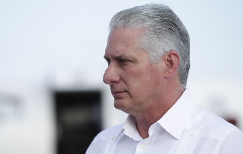 El presidente de Cuba, Miguel Díaz-Canel. Foto: EFE