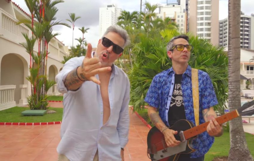 Os Almirantes. Foto: Youtube / 'Tú Me Calientas'