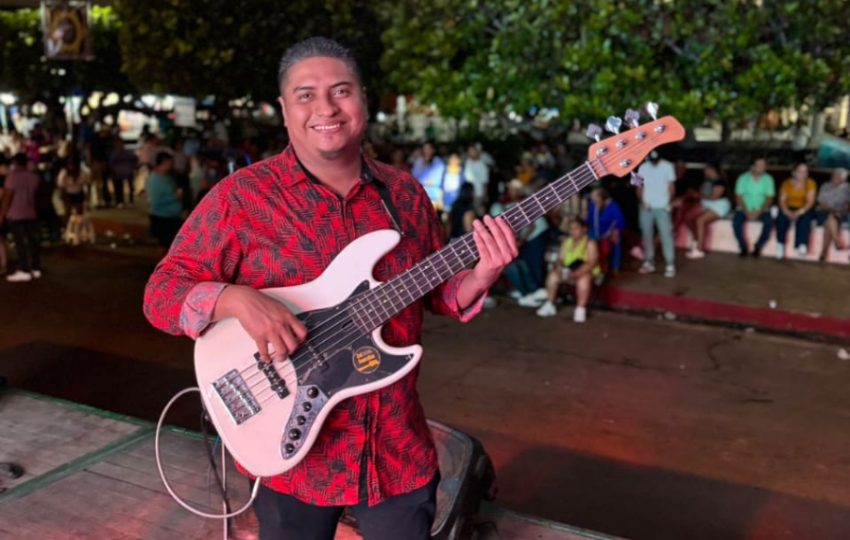 David Cedeño, productor, compositor y arreglista panameño. Foto: Cortesía