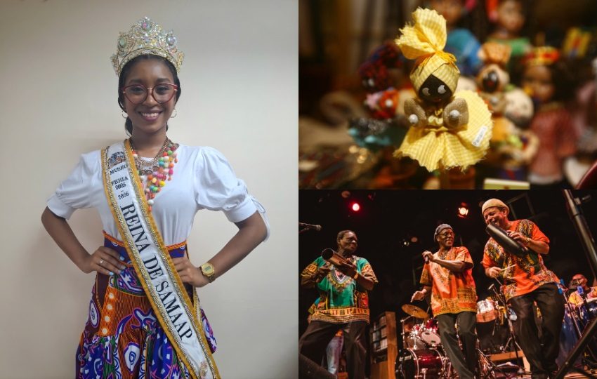 La reina Astrid Paola Peña Mejía (izquierda). Fotos: Belys Toribio / Archivo