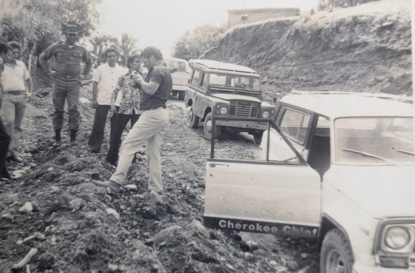 En varias actividades se destacó Kapell, entre estas la construcción de importantes carreteras. Foto: Cortesía
