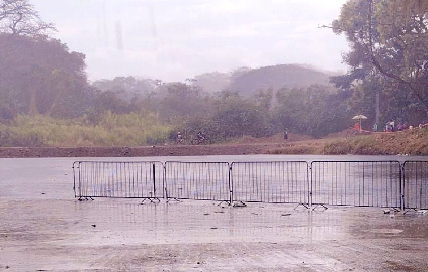 La entidad reiteró el llamado a la población a respetar las indicaciones y señalizaciones colocadas en el sitio. Foto. Sinaproc