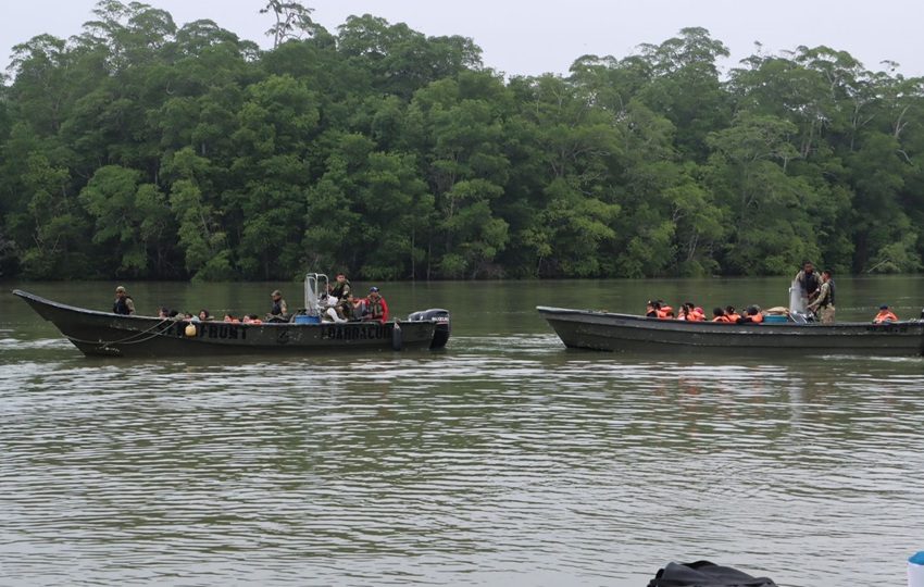 El operativo cuenta con el apoyo logístico del Senan y Senafront. Foto: Cortesía