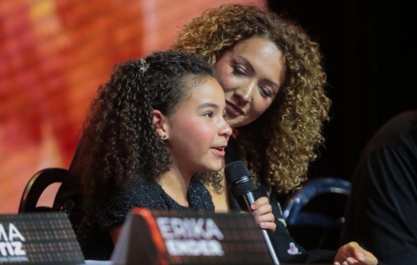 Sabrina Palma (Erika Ender de nueve años). Foto: Cortesía / MiCultura