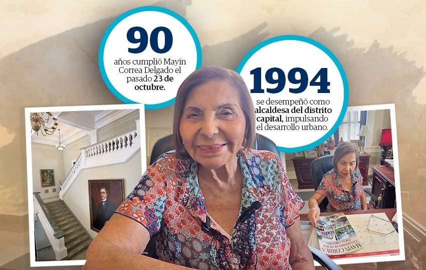 Mayín Correa, gobernadora de la provincia de Panamá. Foto: Epasa