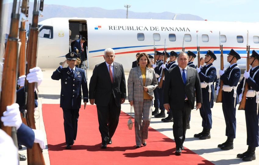 Llegada del presidente José Raúl Mulino. Foto: Cortesía