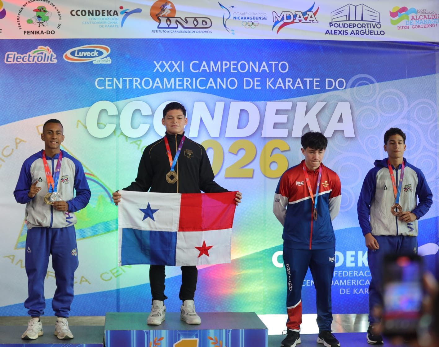 Edgardo Antonio Torres Rodríguez ganó oro y bronce en Nicaragua. Foto: EFE