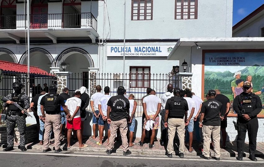 El informe de las autoridades detallan que 18 de las 19 personas detenidas, están vinculadas 