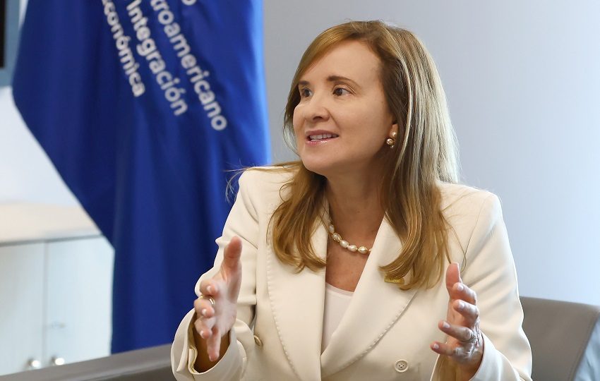  Gisela Sánchez, presidenta ejecutiva del Banco Centroamericano de Integración Económica (BCIE). Foto: EFE