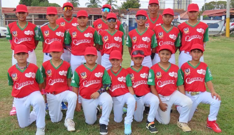 Equipo infantil de Chiriqui. Foto:@pequenasligas