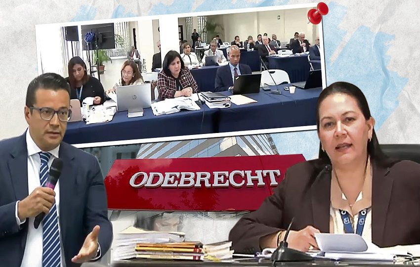 Pese a la admisión del amparo de garantías, la Fiscalía continuó nombrando al empresario en sus ponencias durante el acto de audiencia. Foto: Epasa