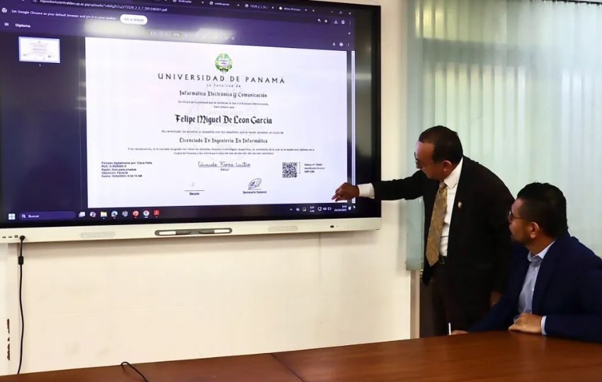 Los diplomas digitales tendrán plena validez legal. Foto: Cortesía