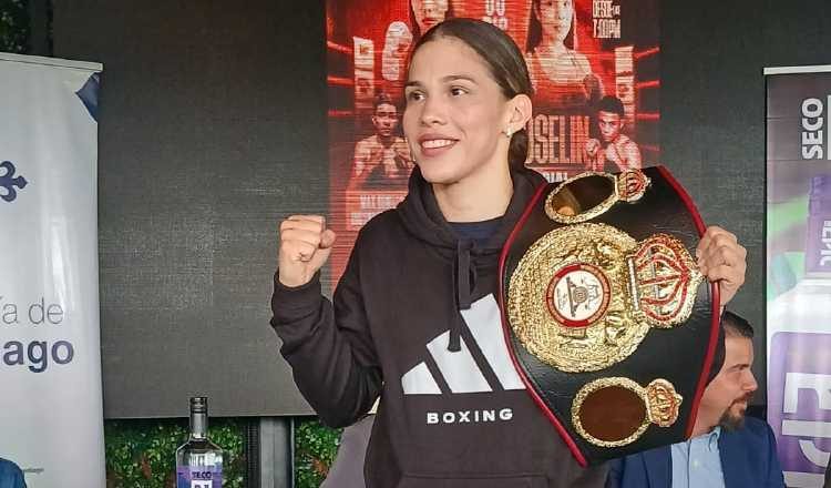 Nataly Delgado, campeona interina panameña. Foto: Jaime Chávez