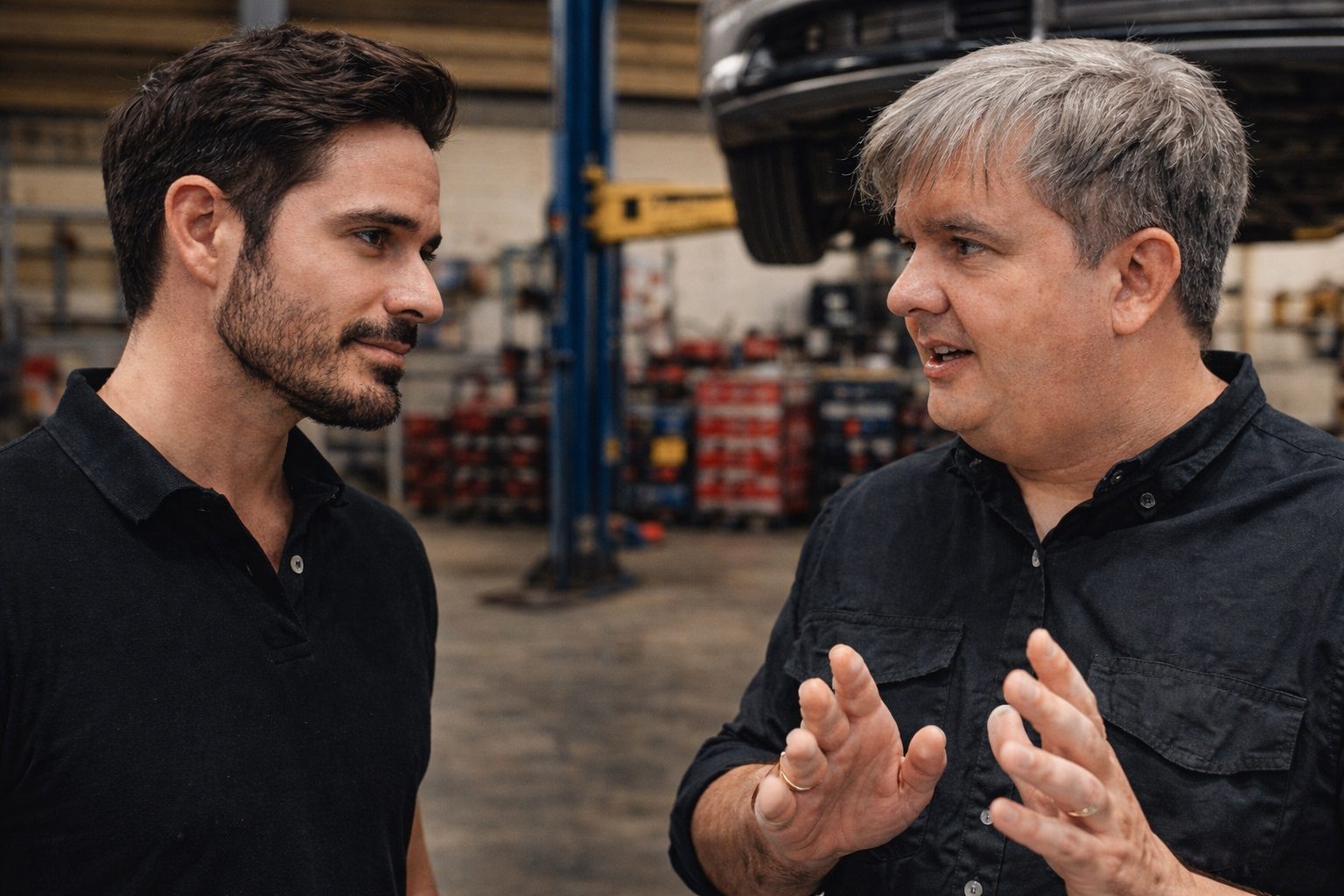 Robin Durán y Gaby Novo. Foto: Generada con https://chatgpt.com/